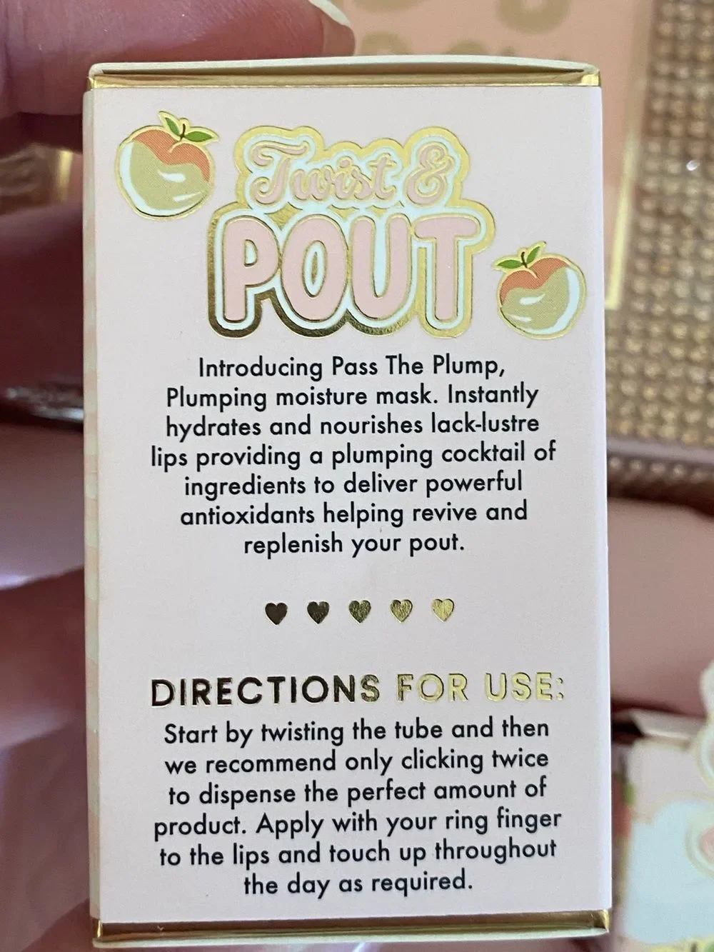 P Louise Peaches & Dreamy Full Size Product Beauty Box NIB